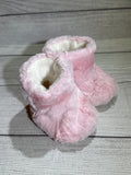 Bubblegum Pink Faux Fur Boots (9-12 months)