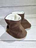 Chocolate Brown Faux Suede (12-18 months)