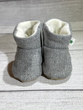 Light Gray Wool Boots (3-6 months)