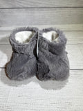 Medium Gray Faux Fur Boots (6-9 months)