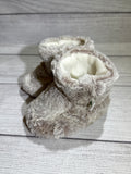 Heather Quartz Faux Fur Boots (0-3 months)