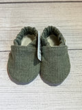 Olive Herringbone (3-6 month)