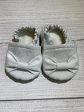 Shimmery White Bow (12-18 months)