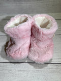 Bubblegum Pink Faux Fur Boots (9-12 months)