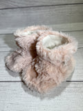 Soft Pink Faux Fur Boots (0-3 months)
