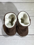Chocolate Brown Faux Suede (12-18 months)