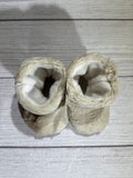Cream/Hide Faux Fur Boots (3-6 months)
