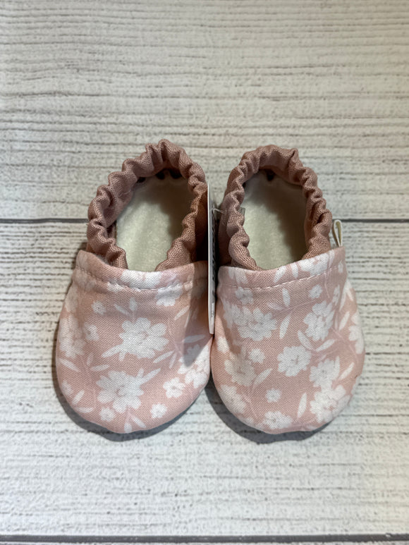 Pink with White Floral (3-6 months)