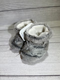 Silver Fox Faux Fur (6-9 months)
