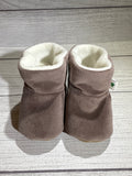 Mauve Soft Faux Suede Boots (6-9 months)