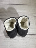 Dark Gray Wool Boots (6-9 months)