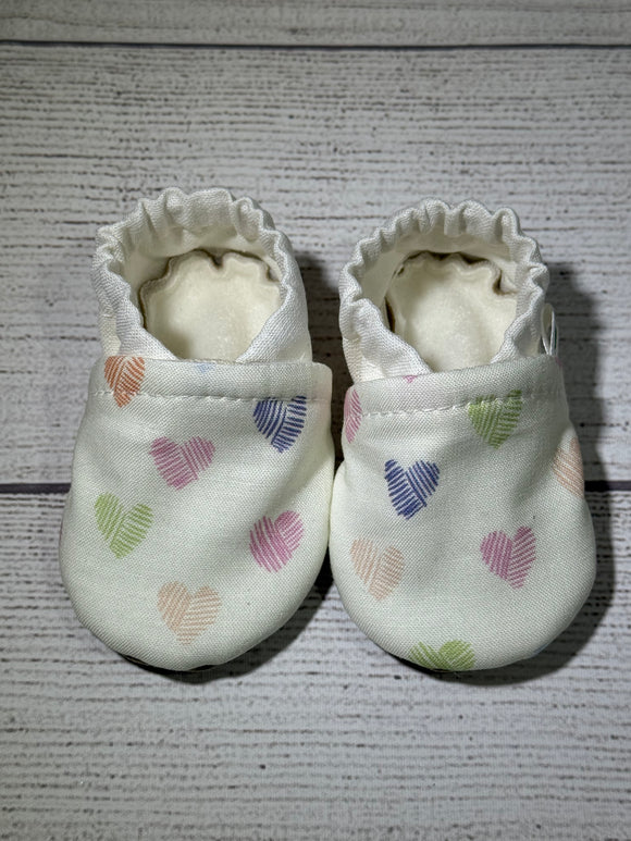 Cream Hearts (0-3 mo)