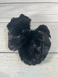 Black Faux Fur (9-12 months)