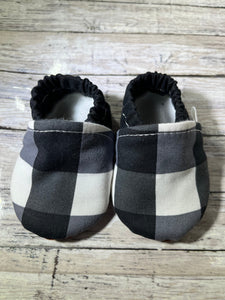 Black White Gray Plaid (12-18 months)