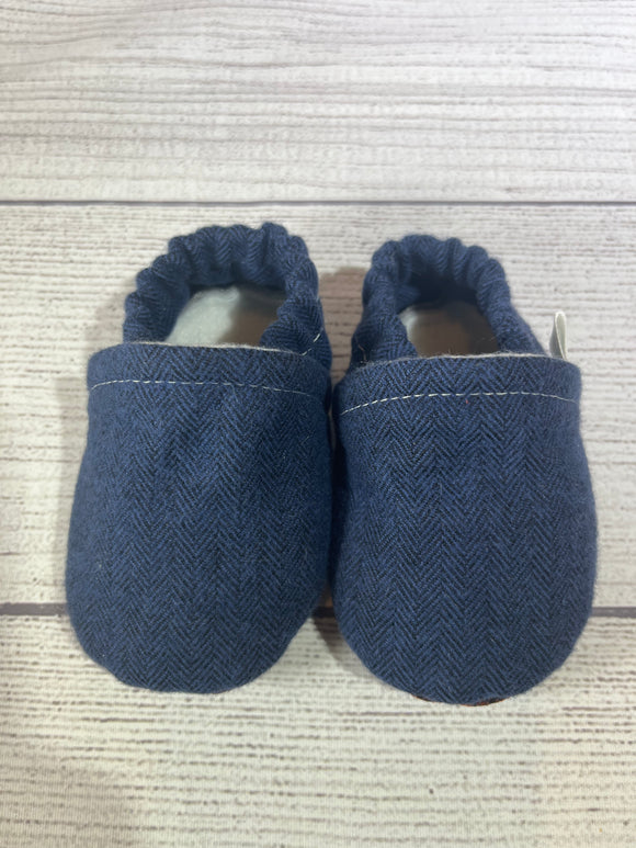 Navy Herringbone (3-6 months)