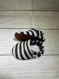 Faded Black and Light Heather Gray stripes (12-18 months)