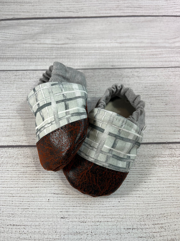 Gray Square Ribbons (9-12 months)