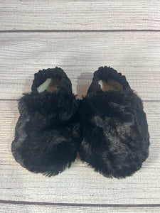 Black Faux Fur (9-12 months)