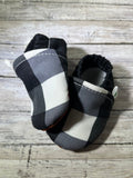 Black White Gray Plaid (12-18 months)