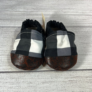 Black White Gray Plaid (9-12 months)