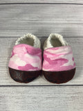 Pink Camouflage Flannel (9-12 months)