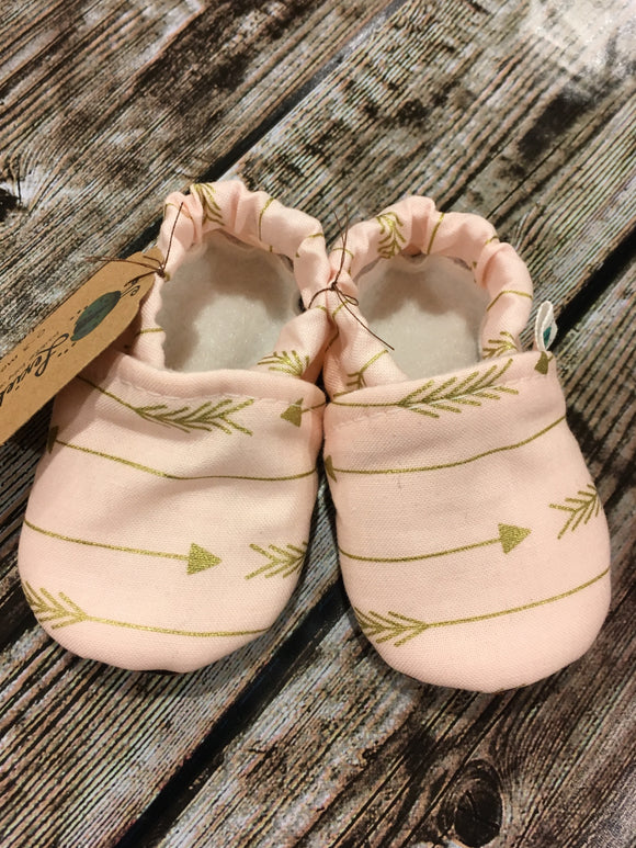 Pink with Gold Arrows (0-3 months)