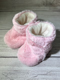 Pink Faux Fur Boots (6-9 months)