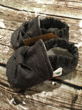 Charcoal Shimmer Bow