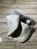 White with Silver Shimmer Branches (3-6 months)