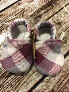 Purple and Gray Plaid (3-6 months)