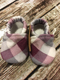 Purple and Gray Plaid (3-6 months)