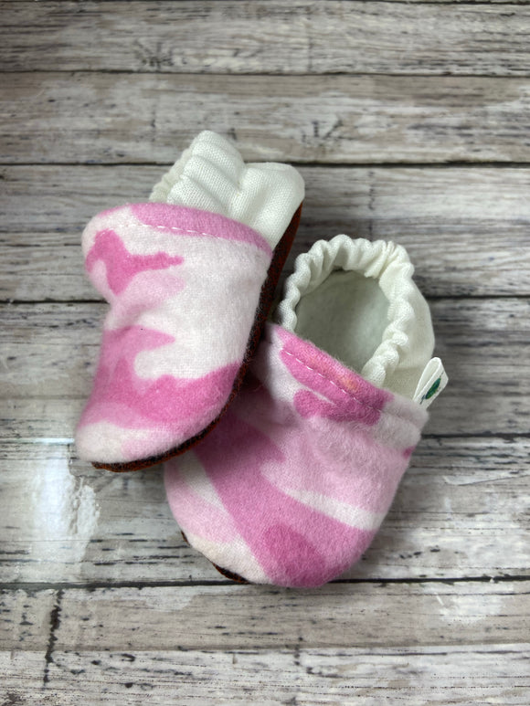 Pink Flannel Camouflage (0-3 months)