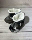 Dark Grays Camouflage Boots (6-9 months)